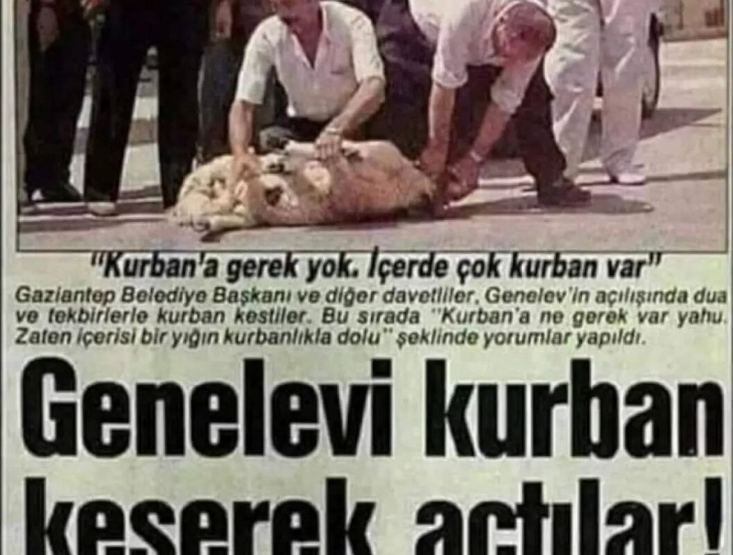 Meyhane Açılışı CHP’nin Açtığı  Genelevin Yıkımı ve Yerine Yapılan Okulu Akıllara Getirdi