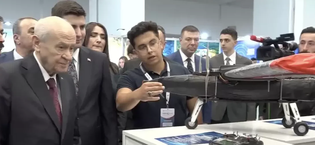 MHP Lideri Bahçeli, TEKNOCAK Festivali’nde Stantları Gezdi