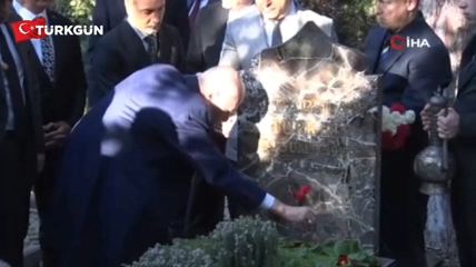 MHP Lideri Devlet Bahçeli’nin Alparslan Türkeş’in Kabrine Ziyareti