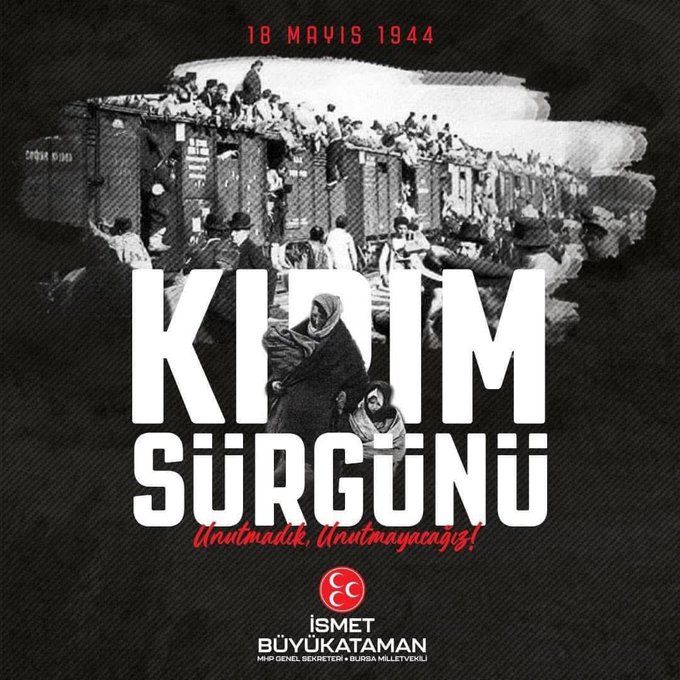 MHP’li Büyükataman’dan Kırım Sürgünü Mesajı