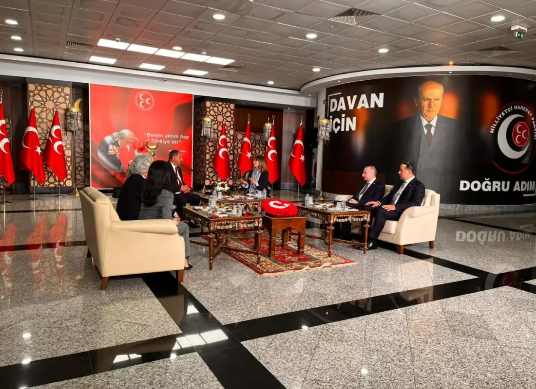 MHP Genel Merkezi’nde Siyasi Partilerin Bayramlaşma Ziyaretleri