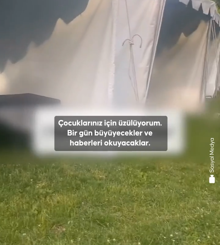 Antony Blinken’a Gazze Protestosu Yoksa sadece kendi çocuklarınızı mı?