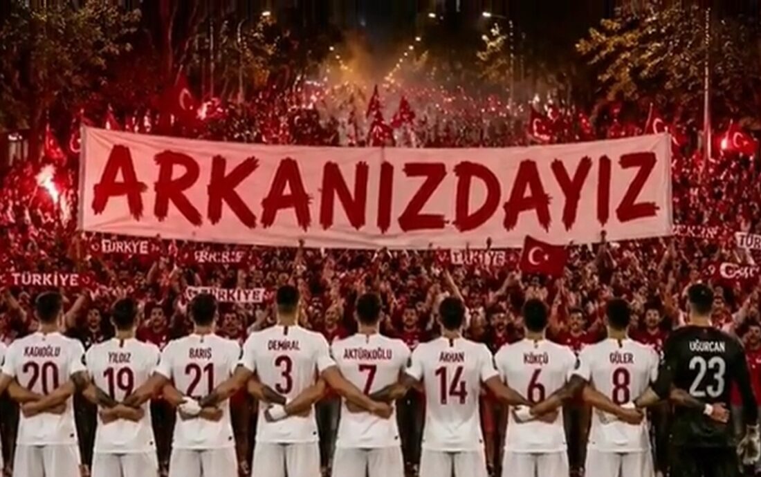 MHP’den A Milli Takım’a Destek: İnanan Başarır Size İnanıyoruz, Bizim Çocukla