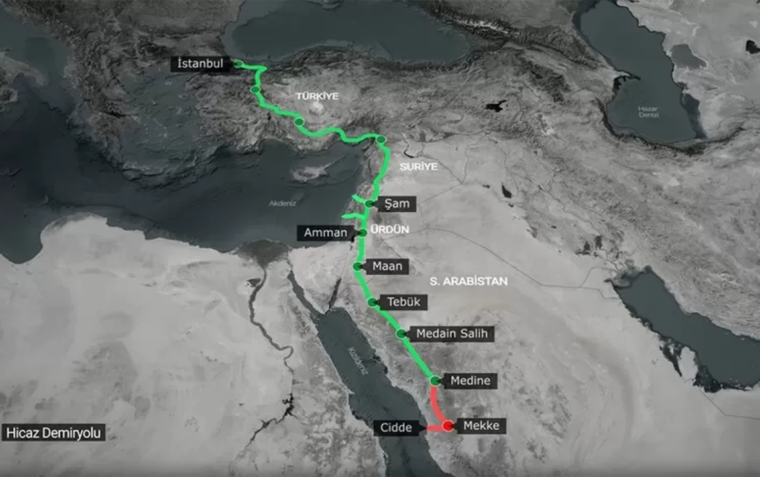 Türkiye ve Suudi Arabistan Arasındaki Hicaz Demir Yolu İş Birliği