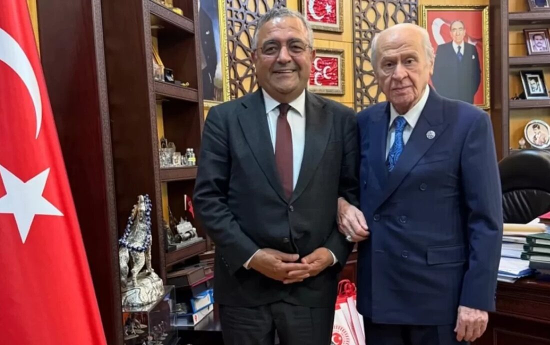 MHP Lideri Bahçeli, Sezgin Tanrıkulu’nu Kabul Etti