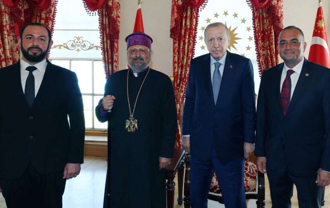 Cumhurbaşkanı Erdoğan, Türkiye Ermenileri Patriği Maşalyan’ı Kabul Etti