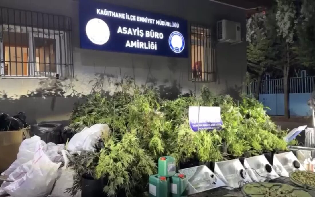 Kağıthane’de Uyuşturucu Serasına Baskın