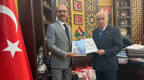 Talip Geylan, MHP Lideri Devlet Bahçeli’yi Ziyaret Etti