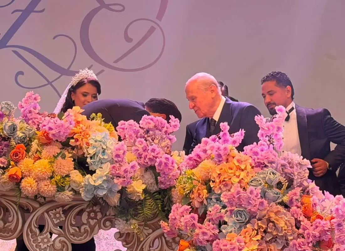 MHP Lideri Bahçeli Nikah Şahidi Oldu