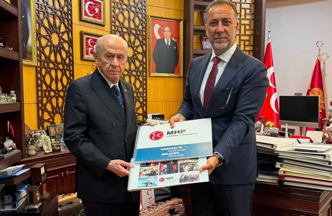 MHP İstanbul İl Başkanı Volkan Yılmaz’dan MHP Lideri Bahçeli’ye Ziyaret