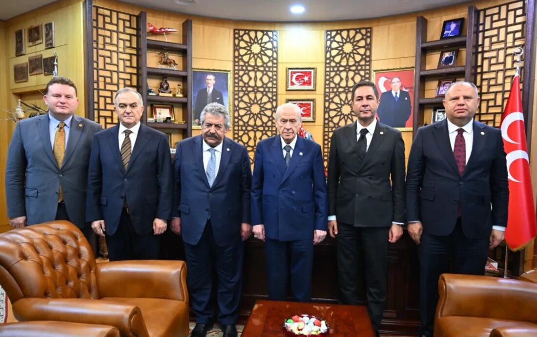 MHP Lideri Devlet Bahçeli Komisyon Üyelerini Kabul Etti