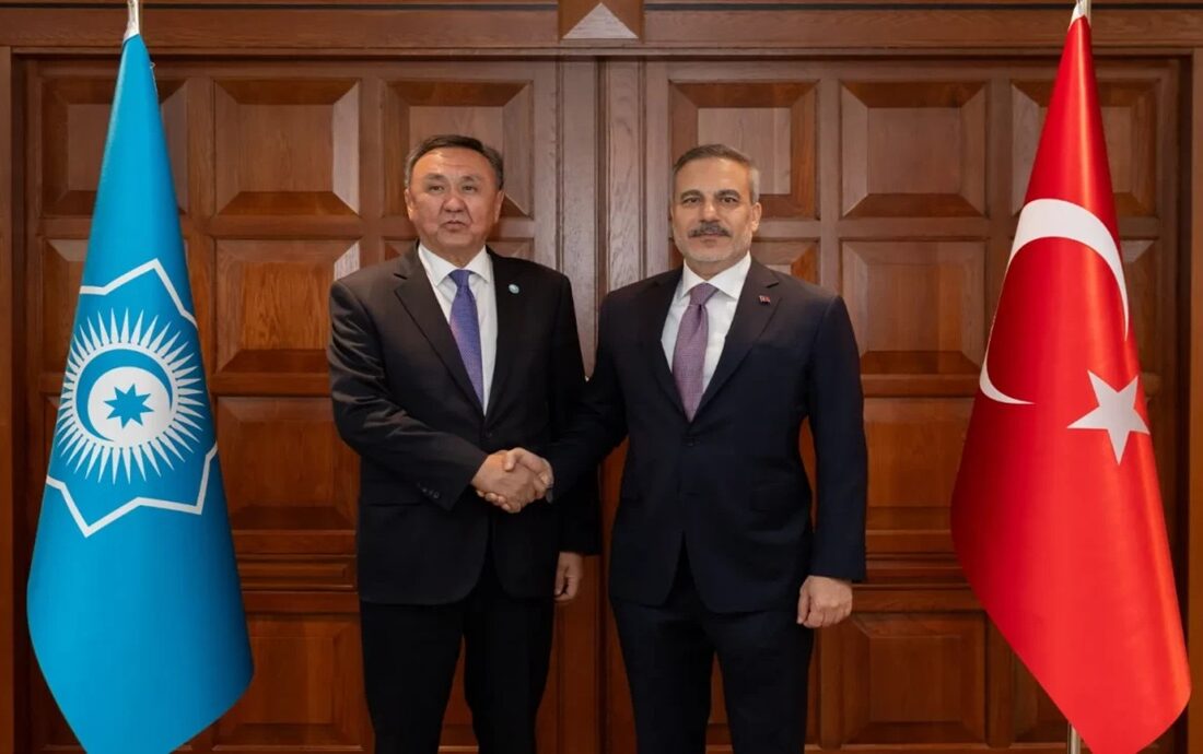 Dışişleri Bakanı Fidan ve TDT Genel Sekreteri Ömüraliyev Ankara’da Bir Araya Geldi