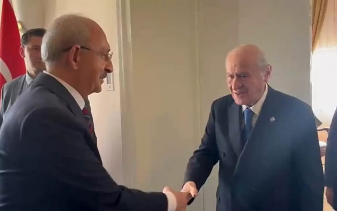 MHP Lideri Bahçeli ve CHP Genel Başkanı Kılıçdaroğlu Görüştü