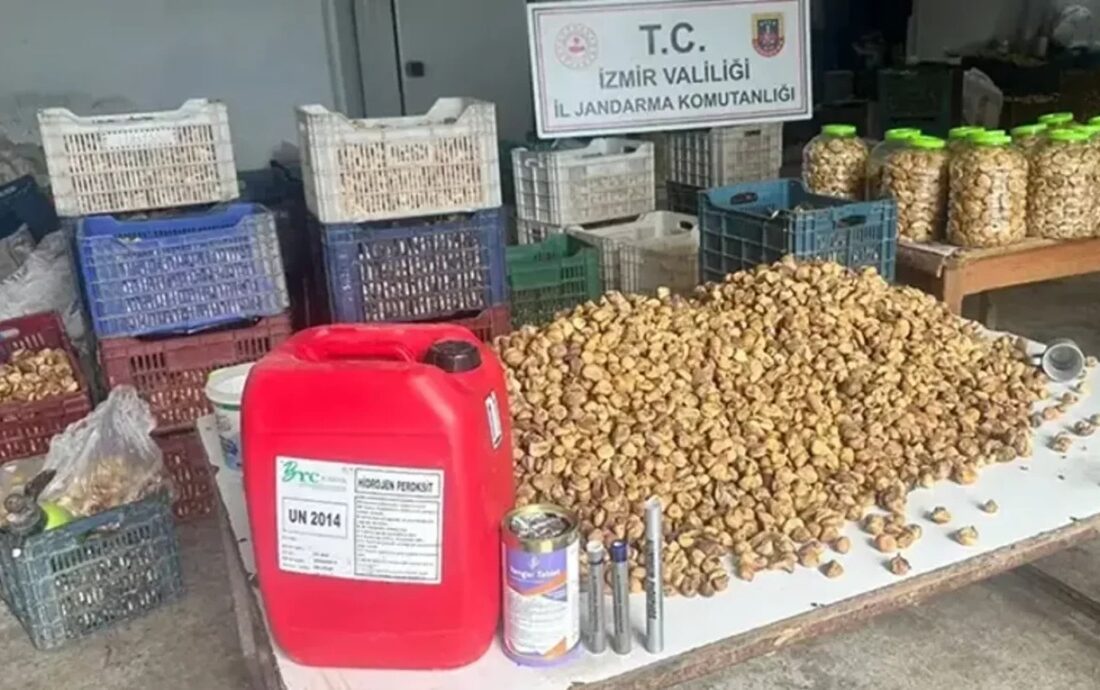 İzmir’de Gıda Skandalı: Beyazlatılmış İncirler Korku saldı