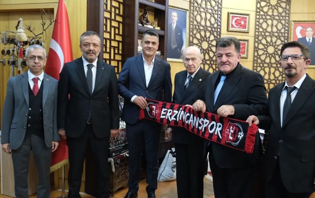 MHP Lideri Bahçeli den Erzincanspor a Destek Mesajı Maç Sözü